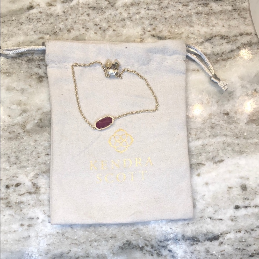 Kendra Scott Elaina Gold Adjustable Chain Bracelet